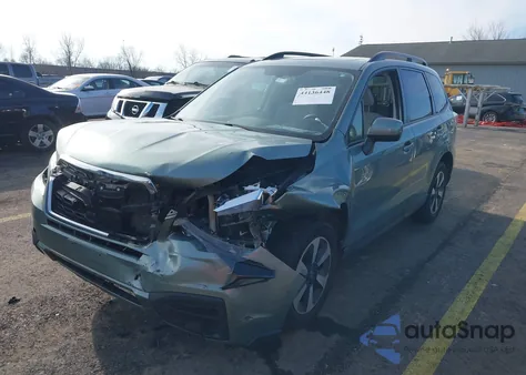 2018 Subaru Forester 2.5I Premium from USA, damaged, VIN JF2SJAEC9JH424408